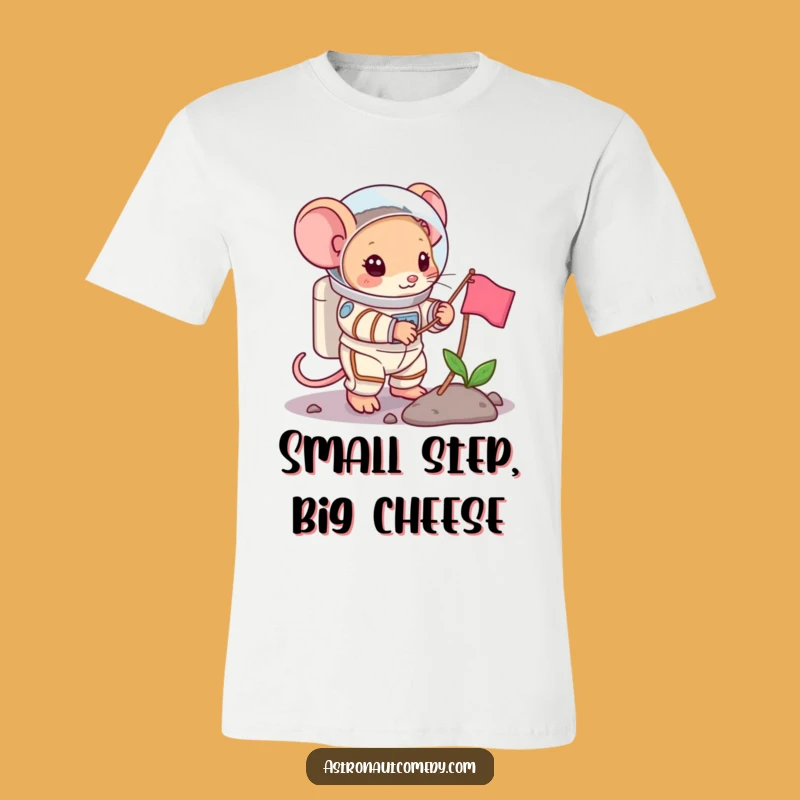 Funny Mouse Astronaut T-Shirt - Bold Explorer Tee, Epic Space Gift!